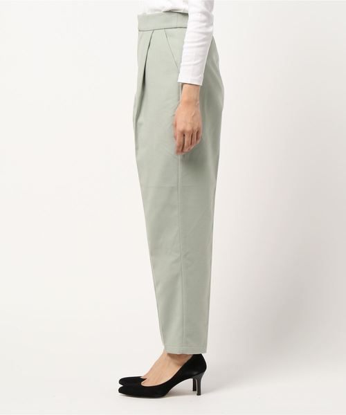 n'ee-ne(ネーネ)の「ツイル起毛テーパードパンツ(その他パンツ・レディース・ブラック/ベージュ/ミント/ピンク/ライトグレー・FREE)」の18枚目の写真