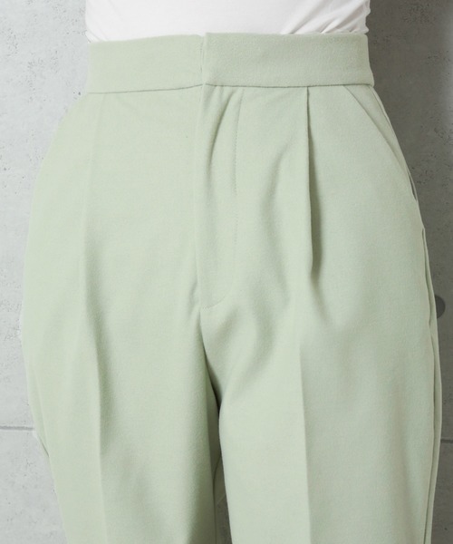 n'ee-ne(ネーネ)の「ツイル起毛テーパードパンツ(その他パンツ・レディース・ブラック/ベージュ/ミント/ピンク/ライトグレー・FREE)」の14枚目の写真