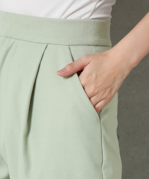 n'ee-ne(ネーネ)の「ツイル起毛テーパードパンツ(その他パンツ・レディース・ブラック/ベージュ/ミント/ピンク/ライトグレー・FREE)」の22枚目の写真