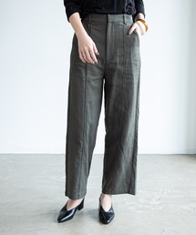 Aunt Marie's | AUNT MARIE'S リネンワイドスラックス / セットアップ(スラックス)