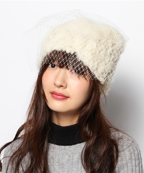 And A アンドエー の チュール ジャンボ ポンポン帽 Casselini ニットキャップ ビーニー Wear