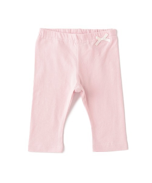 petit main(プティマイン)の「リボンつき7分丈レギンス(レギンス/スパッツ・キッズ・トップグレー/ブラック/ピンク/グレー/ラベンダー・100cm/130cm/90cm/110cm/120cm/80cm)」の5枚目の写真