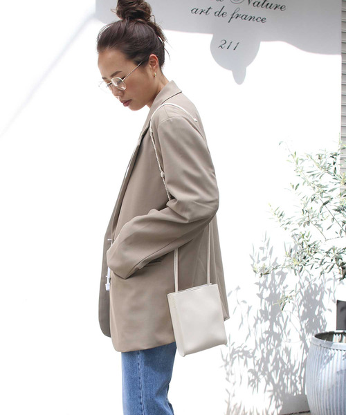 CANAL JEAN via j(ヴィアジェイ) テーラードジャケット CANAL JEAN via j(ヴィアジェイ) テーラードジャケット