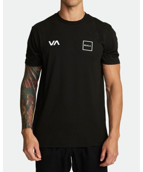 絶対一番安い Rvca メンズ Rvca Lane Ss ラッシュガード ルーカ 水着 半袖 バックプリント お気にいる