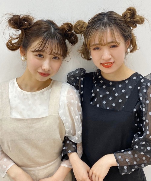 one after another NICE CLAUP（ワンアフターアナザーナイスクラップ）の「ドットシアーブラウス（シャツ/ブラウス・レディース・ホワイト系その他/オフホワイト/ブラック・FREE）」の20枚目の写真