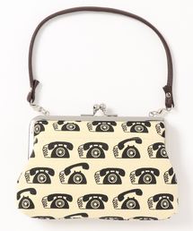 AMINA COLLECTION（アミナコレクション）の「【カヤ】帆布レトロ手付きがま口（ハンドバッグ）」