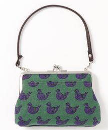 【カヤ】帆布レトロ手付きがま口