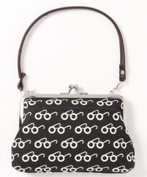 AMINA COLLECTION（アミナコレクション）の「【カヤ】帆布レトロ手付きがま口（ハンドバッグ）」