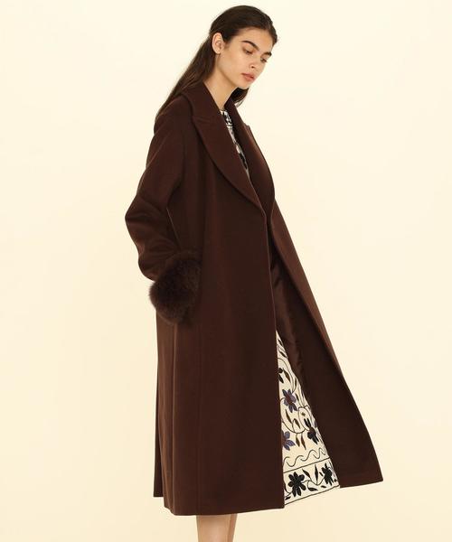GRACE CONTINENTAL（グレースコンチネンタル）の「ファー付