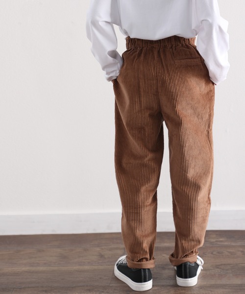 classicalelf（クラシカルエルフ）の「キッズ 無地テーパードパンツ(フルレングス)（その他パンツ・キッズ・ベージュ/モカ/チャコール・130/140/150）」の11枚目の写真