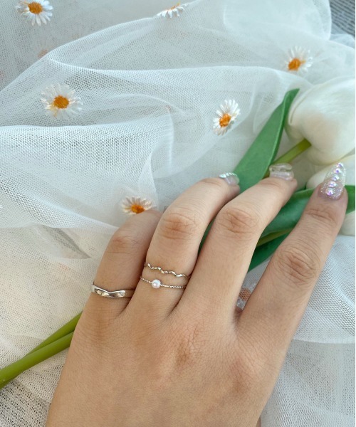 apres jour（アプレジュール）の「【apres jour×ARIAZ】アソート３セットリング（リング・レディース・ゴールド系その他2/シルバー系その他3/ゴールド/シルバー/シルバー系その他2/ゴールド系その他3・FREE）」の4枚目の写真