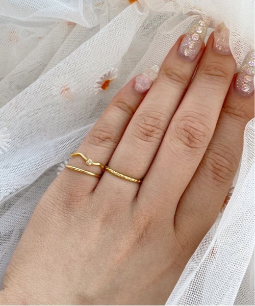 apres jour（アプレジュール）の「【apres jour×ARIAZ】アソート３セットリング（リング・レディース・ゴールド系その他2/シルバー系その他3/ゴールド/シルバー/シルバー系その他2/ゴールド系その他3・FREE）」の5枚目の写真