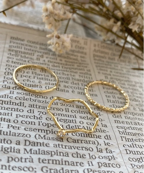 apres jour（アプレジュール）の「【apres jour×ARIAZ】アソート３セットリング（リング・レディース・ゴールド系その他2/シルバー系その他3/ゴールド/シルバー/シルバー系その他2/ゴールド系その他3・FREE）」の8枚目の写真