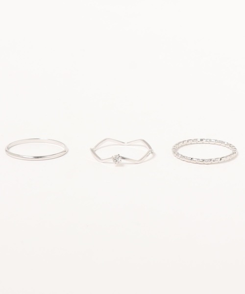 apres jour（アプレジュール）の「【apres jour×ARIAZ】アソート３セットリング（リング・レディース・ゴールド系その他2/シルバー系その他3/ゴールド/シルバー/シルバー系その他2/ゴールド系その他3・FREE）」の10枚目の写真