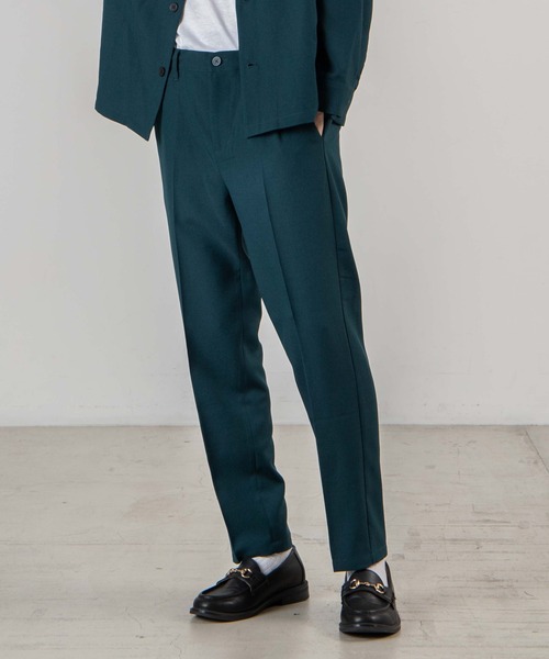 WEGO(ウィゴー)の「WEGO/スリムスラックス(スラックス・メンズ・ブラック/ダークグリーン/ベージュ・SMALL/MEDIUM/LARGE)」の3枚目の写真