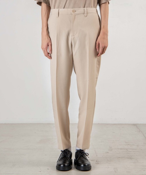 WEGO(ウィゴー)の「WEGO/スリムスラックス(スラックス・メンズ・ブラック/ダークグリーン/ベージュ・SMALL/MEDIUM/LARGE)」の5枚目の写真