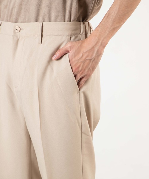 WEGO(ウィゴー)の「WEGO/スリムスラックス(スラックス・メンズ・ブラック/ダークグリーン/ベージュ・SMALL/MEDIUM/LARGE)」の14枚目の写真