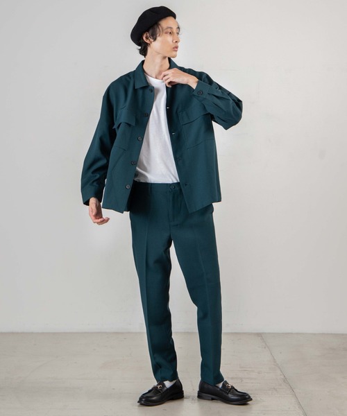 WEGO(ウィゴー)の「WEGO/スリムスラックス(スラックス・メンズ・ブラック/ダークグリーン/ベージュ・SMALL/MEDIUM/LARGE)」の20枚目の写真