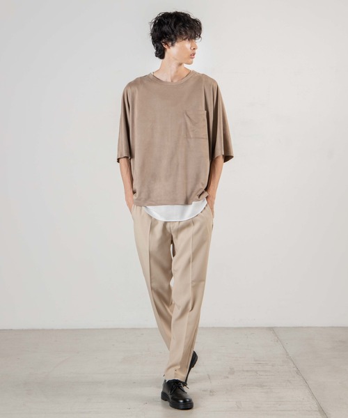 WEGO(ウィゴー)の「WEGO/スリムスラックス(スラックス・メンズ・ブラック/ダークグリーン/ベージュ・SMALL/MEDIUM/LARGE)」の13枚目の写真