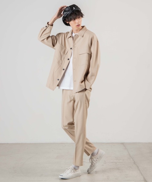 WEGO(ウィゴー)の「WEGO/スリムスラックス(スラックス・メンズ・ブラック/ダークグリーン/ベージュ・SMALL/MEDIUM/LARGE)」の11枚目の写真