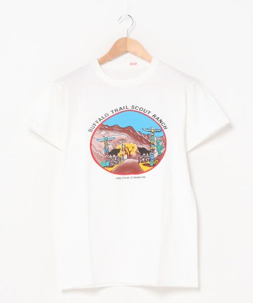 YOUNG&OLSEN The DRYGOODS STORE（ヤングアンドオルセン）の「【YOUNG & OLSEN The DRYGOODS STORE】/AMERICAN PRINTED TEE（Tシャツ/カットソー・レディース・その他1/その他2/その他3/その他4・2/4/3）」の2枚目の写真