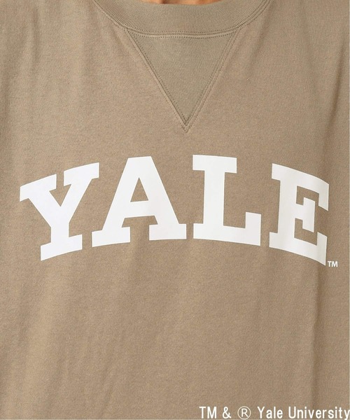 SPALDING（スポルディング）の「【SPALDING × YALE】relume別注ロングスリーブTee（Tシャツ/カットソー・メンズ・ホワイト/ベージュ・MEDIUM/LARGE）」の22枚目の写真