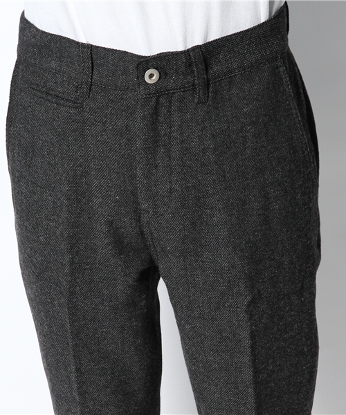 Lui's（ルイス）の「SUPER THANKS(スーパー・サンクス)　Lui's別注ウール9分丈パンツ（スラックス・メンズ・ネイビー/グレー・SMALL/LARGE/MEDIUM）」の6枚目の写真