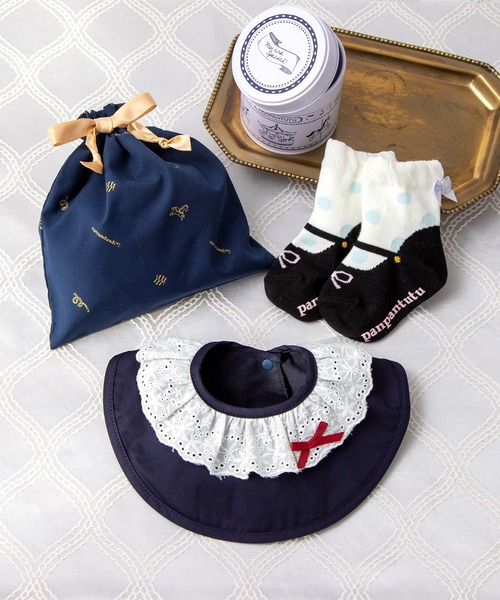 panpantutu（パンパンチュチュ）の「プチジュエル缶/ベビーシャワー（４点セット）（ベビーギフト・キッズ・ライトブルー/ホワイト×レッド/クリアブルー/ピンク/ホワイト系その他/ベージュ/ベビーピンク/ライトベージュ/ホワイト×ブルー/ピンク系その他/レッド系その他/ネイビー/ライトインディゴブルー/アクア/ネイビー系/ホワイト×ゴールド/ベージュ系/チェリーピンク/チェック/ナチュラル/スモークピンク・FREE）」の11枚目の写真