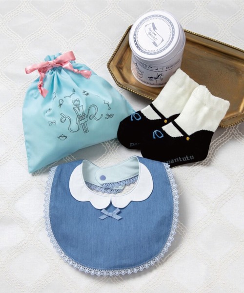 panpantutu（パンパンチュチュ）の「プチジュエル缶/ベビーシャワー（４点セット）（ベビーギフト・キッズ・ライトブルー/ホワイト×レッド/クリアブルー/ピンク/ホワイト系その他/ベージュ/ベビーピンク/ライトベージュ/ホワイト×ブルー/ピンク系その他/レッド系その他/ネイビー/ライトインディゴブルー/アクア/ネイビー系/ホワイト×ゴールド/ベージュ系/チェリーピンク/チェック/ナチュラル/スモークピンク・FREE）」の14枚目の写真