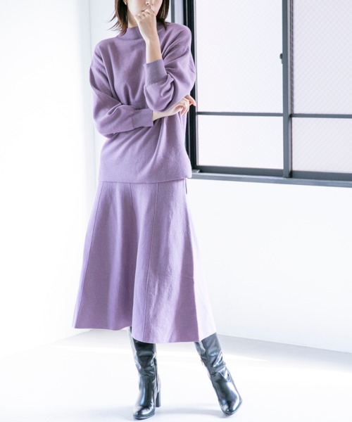 セール フレアーシルエットニットセットアップ ワンピース Ketty Cherie ケティシェリー のファッション通販 Zozotown