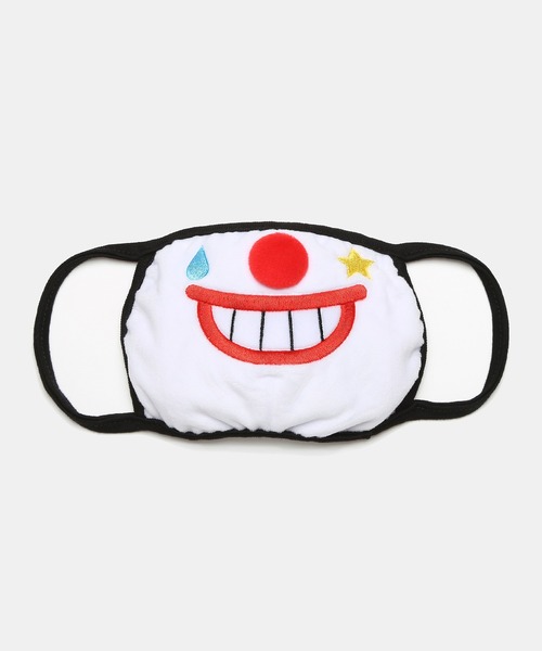 gonoturn（ゴノタン）の「gonoturn / ごのたん マスクシリーズ マスク ピエロ（マスク・レディース・ホワイト・FREE）」の4枚目の写真