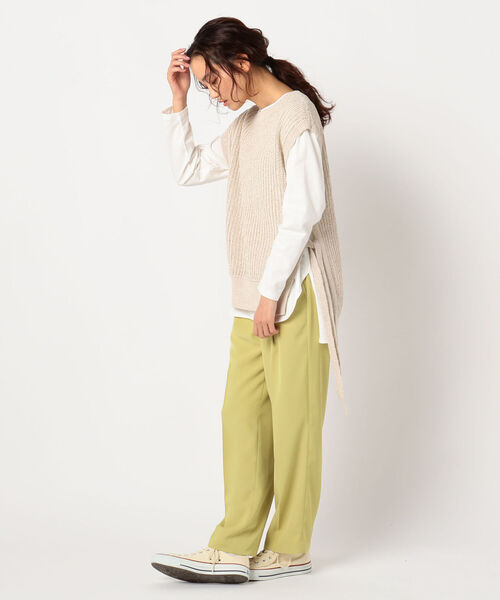 fredy repit（フレディレピ）の「ネット編みニットベスト（ベスト  