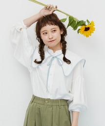 MERLOT | つけ衿クラシックブラウス(シャツ/ブラウス)