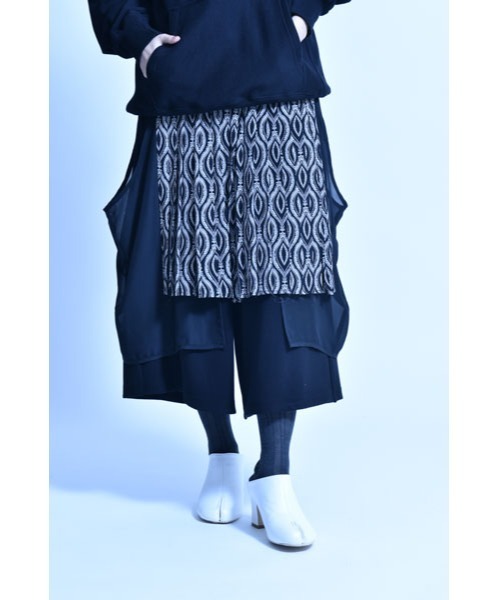 White エプロンドレープ ガウチョパンツ その他パンツ White ホワイト のファッション通販 Zozotown