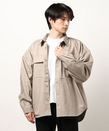 STYLEBLOCK | カツラギ配色ステッチビッグCPOジャケット(その他アウター)