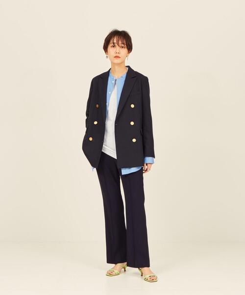 BRACTMENT(ブラクトメント)の「『BRACTMENT(ブラクトメント)』 BM W/Vi BOX ジャケット(その他アウター・レディース・ライム/ネイビー・36/38)」の16枚目の写真