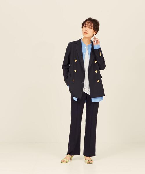 BRACTMENT(ブラクトメント)の「『BRACTMENT(ブラクトメント)』 BM W/Vi BOX ジャケット(その他アウター・レディース・ライム/ネイビー・36/38)」の17枚目の写真