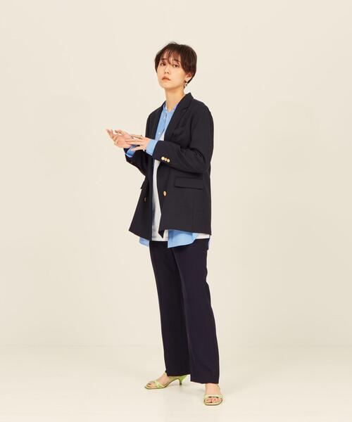 BRACTMENT(ブラクトメント)の「『BRACTMENT(ブラクトメント)』 BM W/Vi BOX ジャケット(その他アウター・レディース・ライム/ネイビー・36/38)」の18枚目の写真