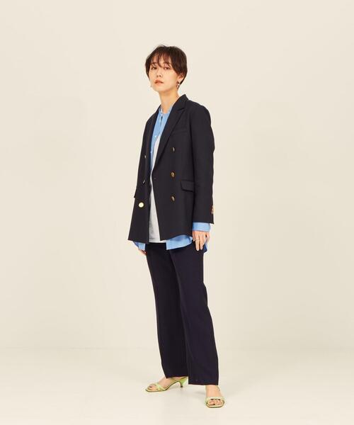 BRACTMENT(ブラクトメント)の「『BRACTMENT(ブラクトメント)』 BM W/Vi BOX ジャケット(その他アウター・レディース・ライム/ネイビー・36/38)」の19枚目の写真