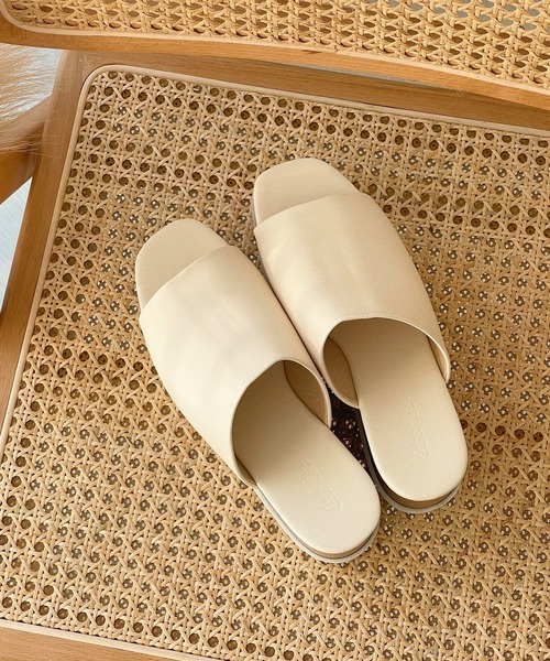 etade(エタード)の「【etade】shark sole sandal etds2(サンダル・レディース・ブラック/アイボリー・38/39/35/36/37)」の15枚目の写真