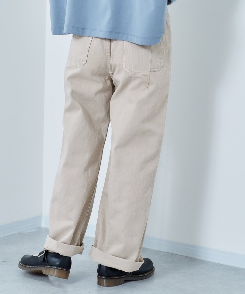 cepo（セポ）の「ＡＳＵＴＥＸリメイクデニムストレート（デニムパンツ・レディース・ベージュ/ピンク/イエロー/サックスブルー・S/M）」の16枚目の写真