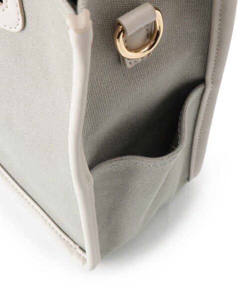 pink adobe（ピンクアドベ）の「◆【2WAY】パイピング スクエアショルダーバッグ（ショルダーバッグ・レディース・ブラック/グレー系/ブラウン系/サンドベージュ・00）」の16枚目の写真