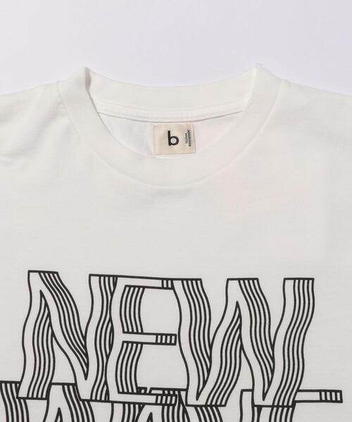 blurhms(ブラームス)の「<blurhms (ブラームス)> NEW WAVE TEE/Tシャツ(Tシャツ/カットソー・メンズ・ホワイト・2/4/3)」の2枚目の写真