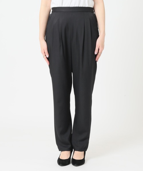 JOURNAL STANDARD（ジャーナルスタンダード）の「シルキーツイルテーパードパンツ◆（その他パンツ・レディース・ピンク/カーキ/ブラック・36/38）」の5枚目の写真