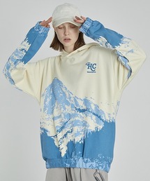 【Harsh and Cruel】Graphic Print Hoodie HM211021062