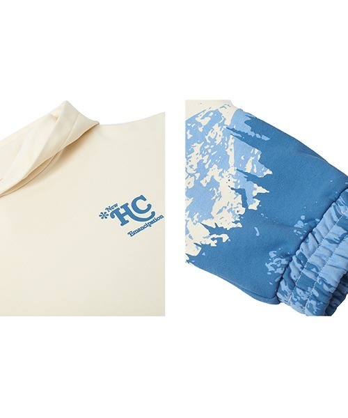 HARSH AND CRUEL（ハーシュアンドクルーエル）の「【Harsh and Cruel】Graphic Print Hoodie HM211021062（パーカー・メンズ・マルチ・S/M/L/XL）」の14枚目の写真