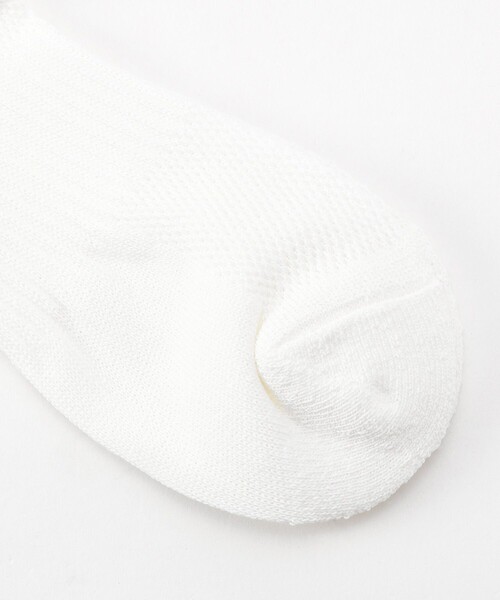 FREAK'S STORE（フリークスストア）の「Healthknit/ヘルスニット 別注和紙 ラインソックス（ソックス/靴下・メンズ・チャコールグレー/パープル/ネイビー/グリーン/ブルー・ﾌﾘ-）」の8枚目の写真