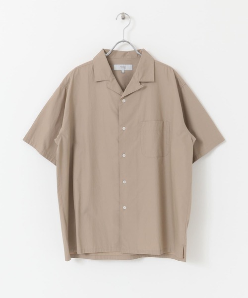 URBAN RESEARCH ROSSO MEN(アーバンリサーチロッソメン)の「タイプライターオープンカラーシャツ(シャツ/ブラウス・メンズ・スミクロ/ライトブラウン/カーキ・SMALL/MEDIUM/LARGE)」の12枚目の写真