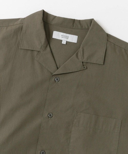 URBAN RESEARCH ROSSO MEN(アーバンリサーチロッソメン)の「タイプライターオープンカラーシャツ(シャツ/ブラウス・メンズ・スミクロ/ライトブラウン/カーキ・SMALL/MEDIUM/LARGE)」の20枚目の写真