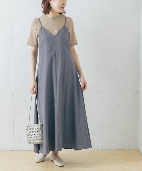 URBAN RESEARCH ROSSO（アーバンリサーチロッソ）の「バックスリットリンクルTシャツ（Tシャツ/カットソー・レディース・ブラック/ベージュ/グリーン系その他・FREE）」の20枚目の写真